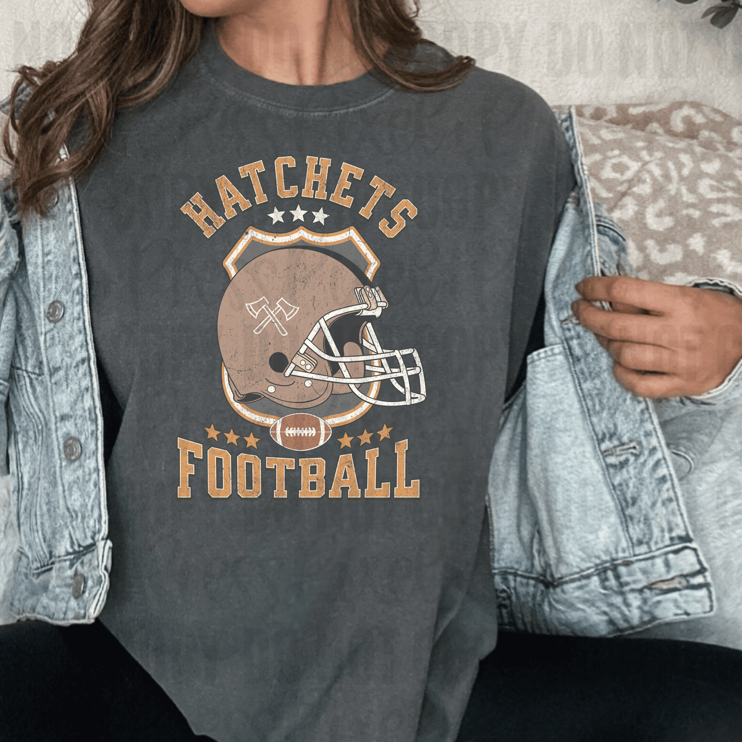 Gridiron Glory: Hatchets Football Comfort Tee