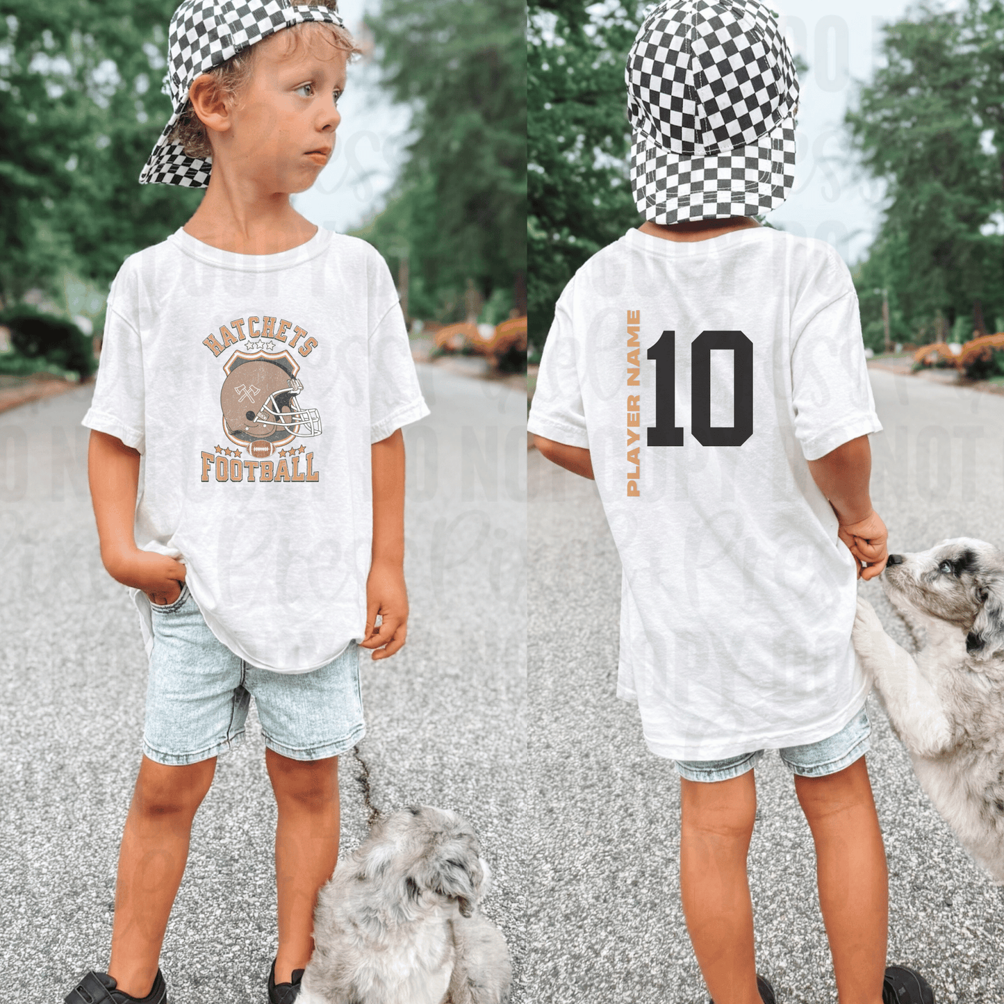 Gridiron Glory: Hatchets Football Comfort Tee