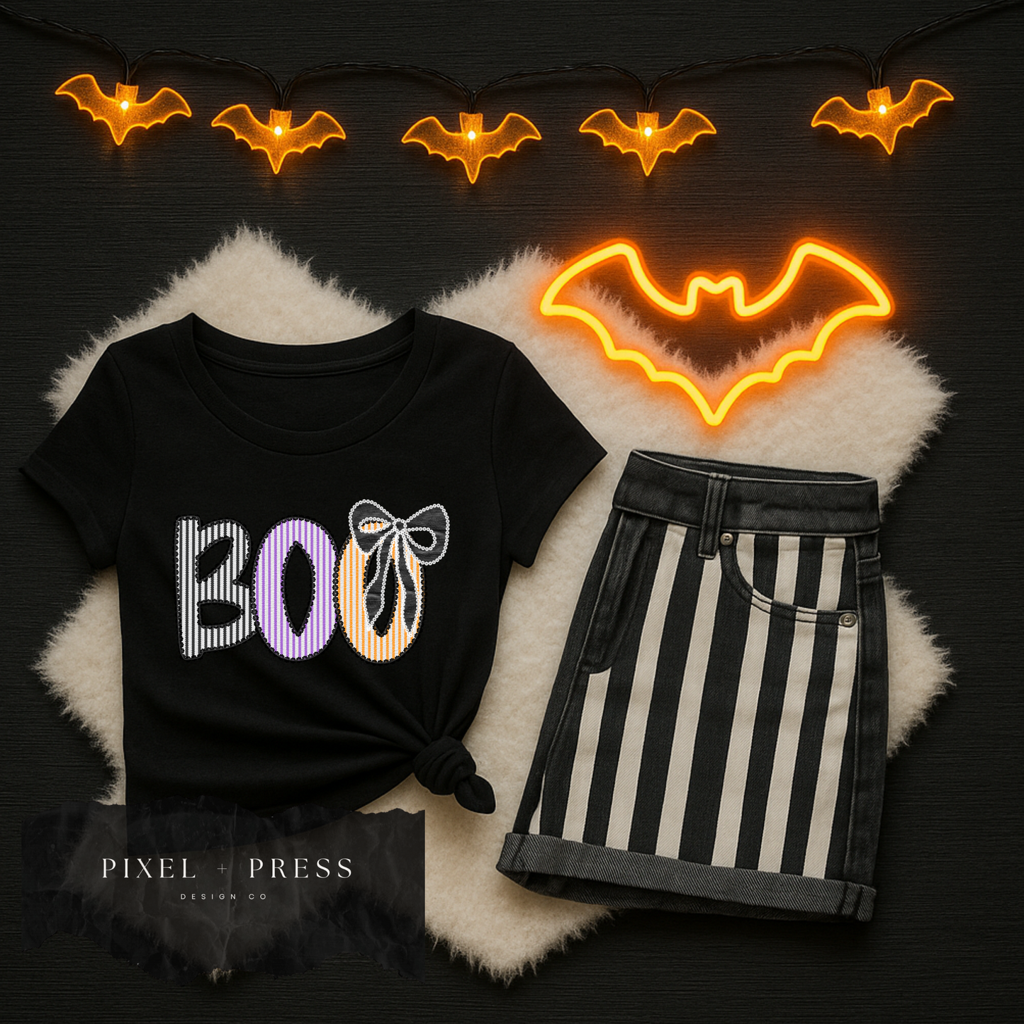 Boo-tique Style Tee- comfort colors