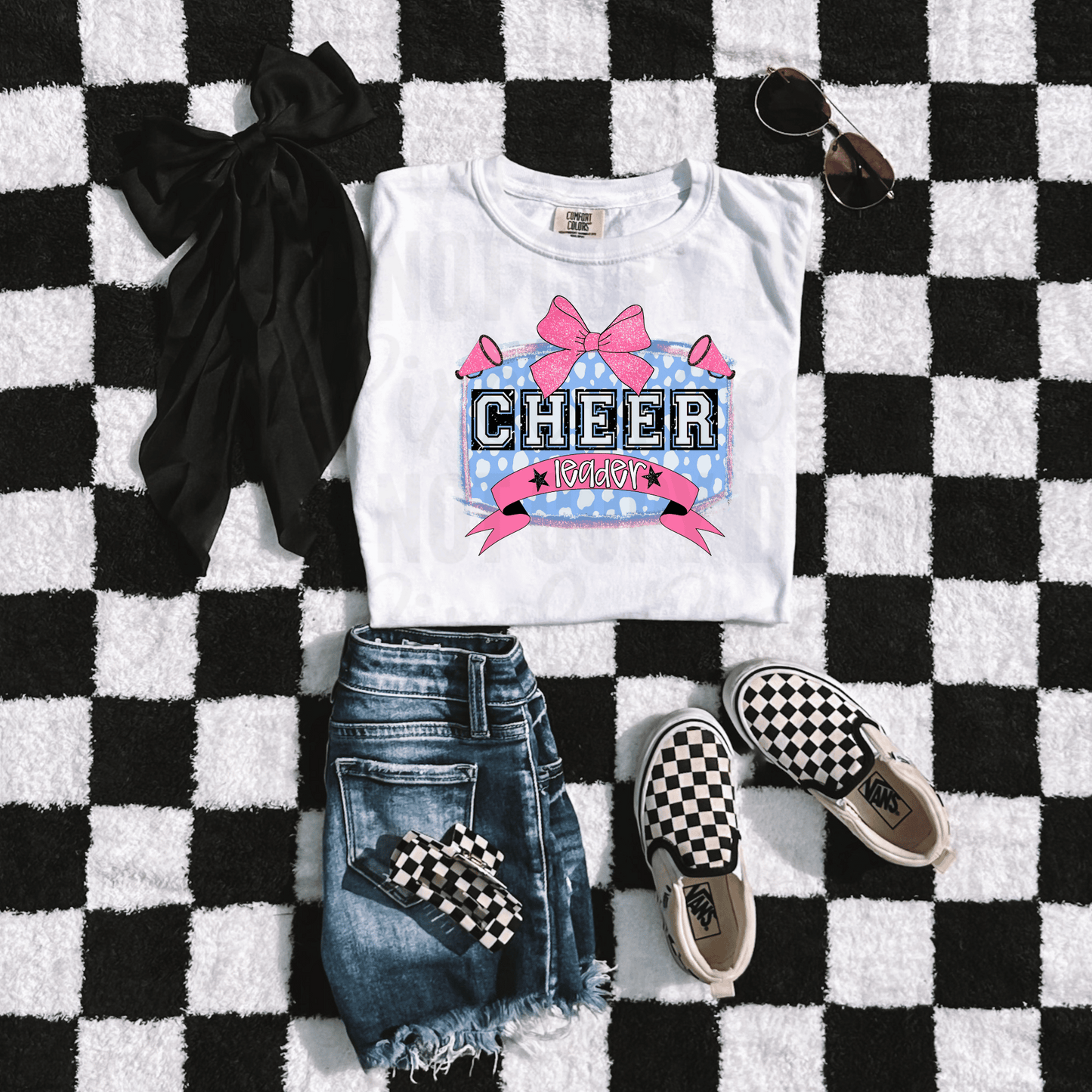Pom Pom Power Tee – Cheerleader Shirt for Toddlers to Adults