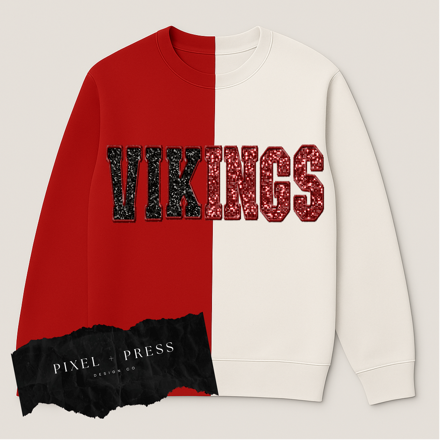 Game Day Split Crewneck