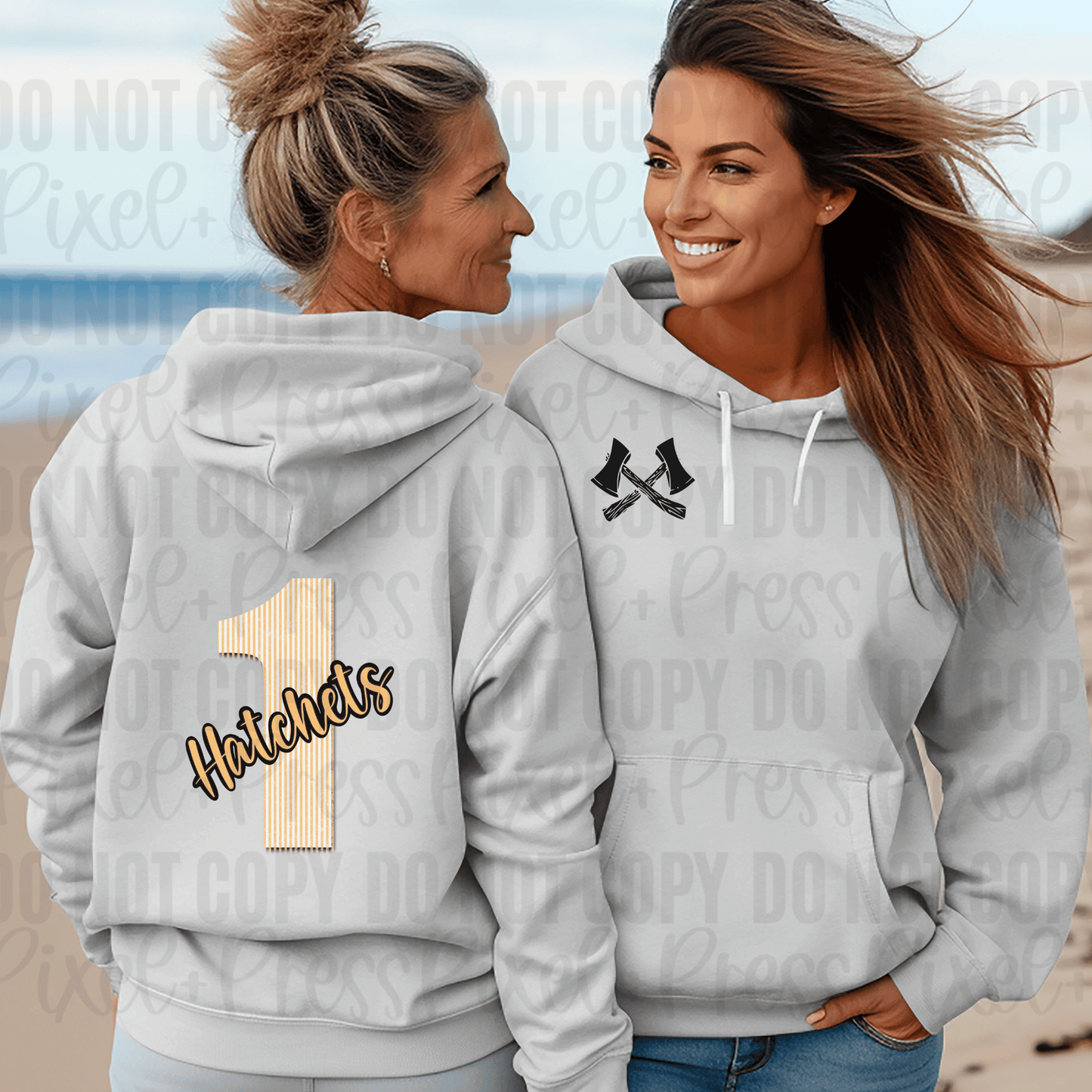 Numbered & Noticed – Personalized Team Hoodie