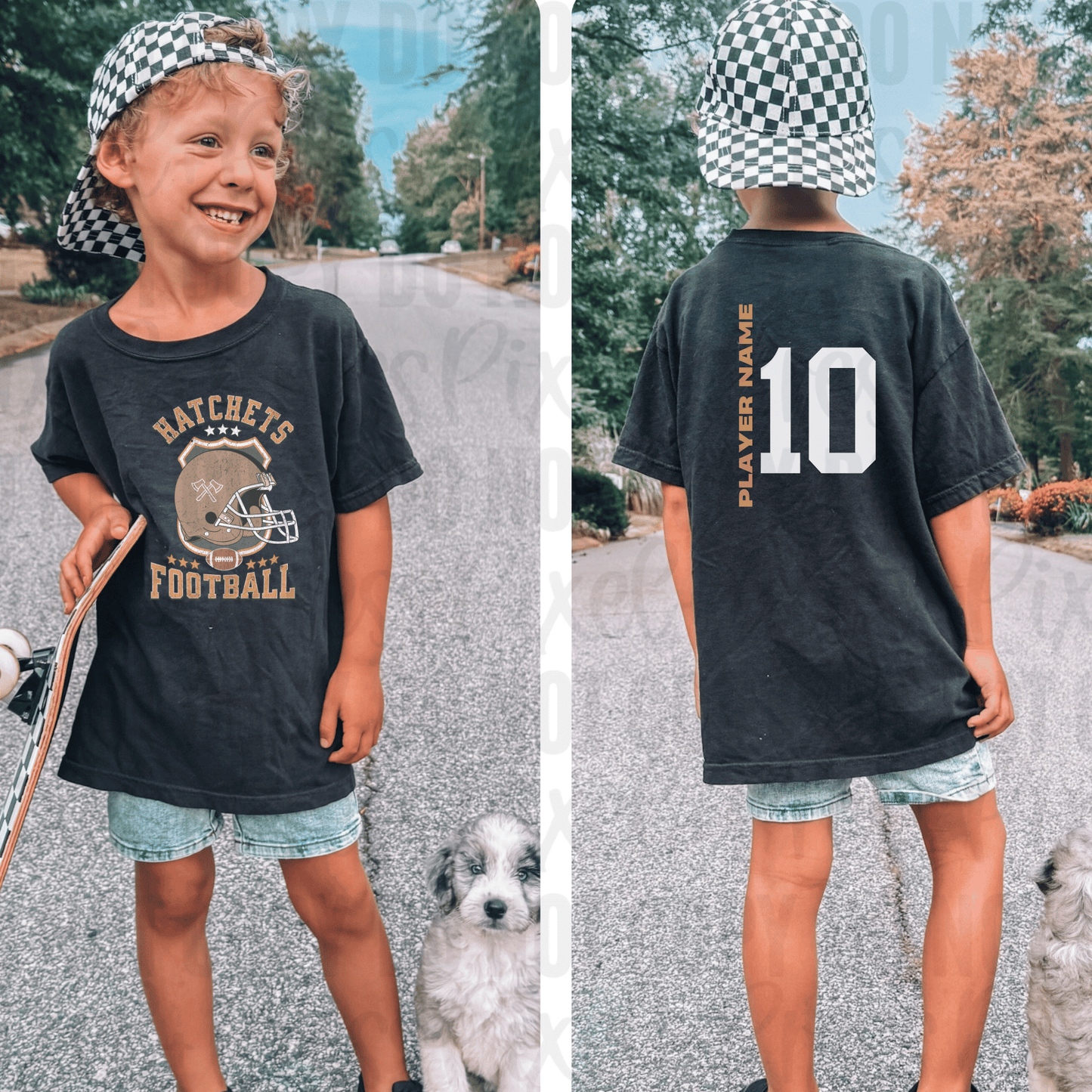 Gridiron Glory: Hatchets Football Comfort Tee