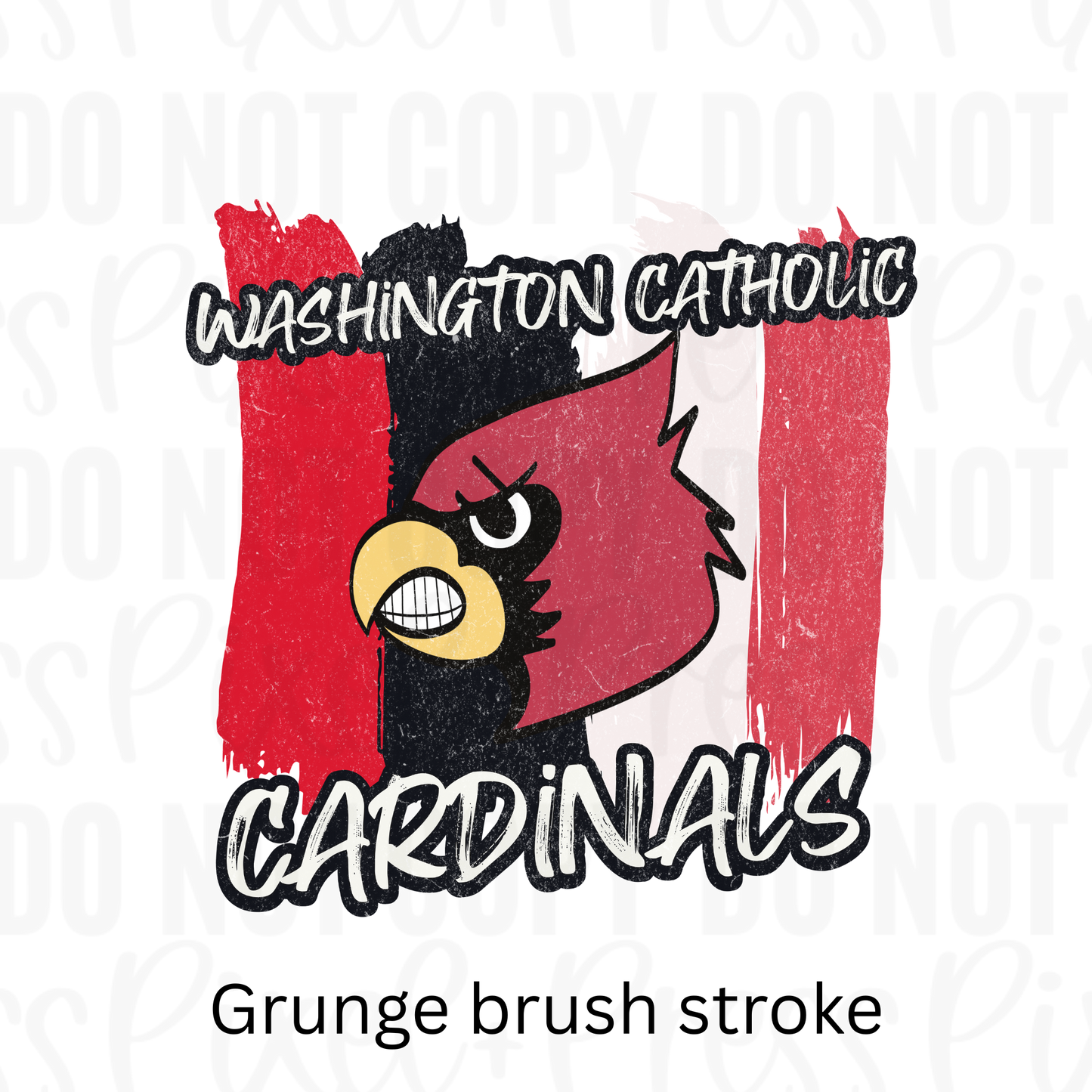 WC Cardinals Spirit Tees – Comfort Colors (Youth–Adult 4XL)