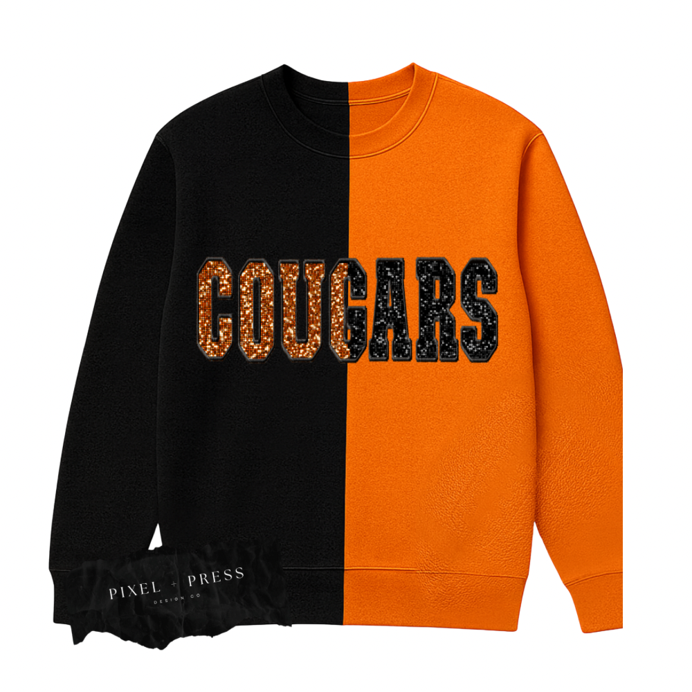 Game Day Split Crewneck