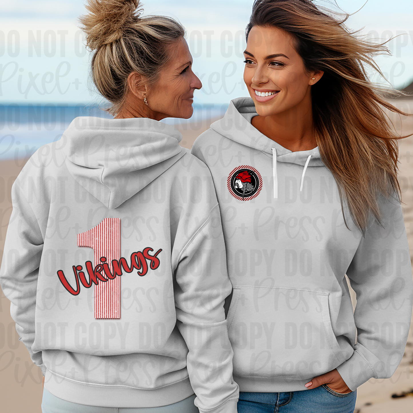 Numbered & Noticed – Personalized Team Hoodie