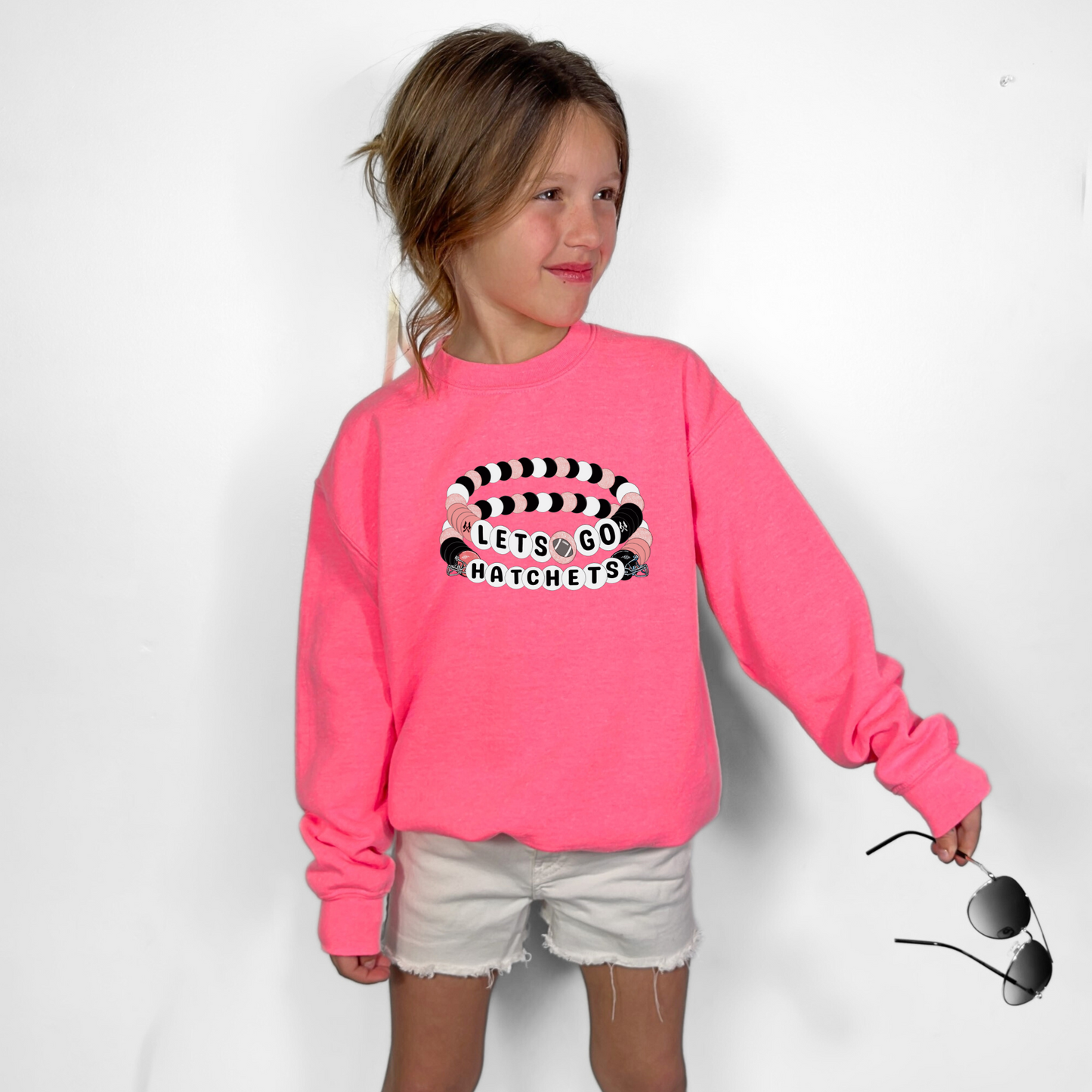 Lets Go Hatchets – Youth Friendship Bracelet Tee & Crewneck