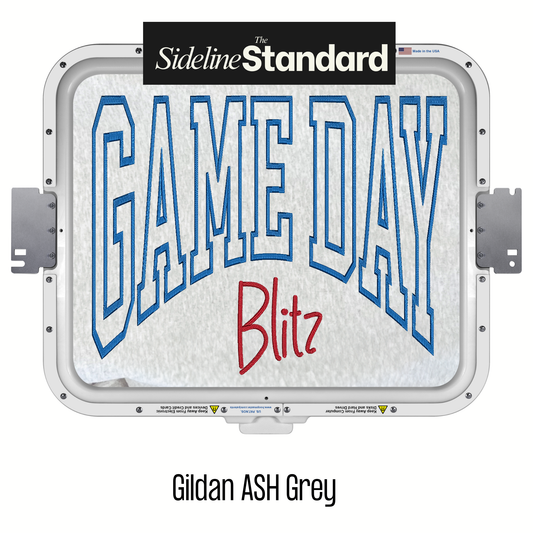 Washington FC Game Day Puff Embroidered Crewneck | Ash Grey