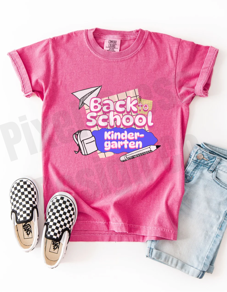 Back to School  T-Shirt | Cute First Day Shirt for Kids