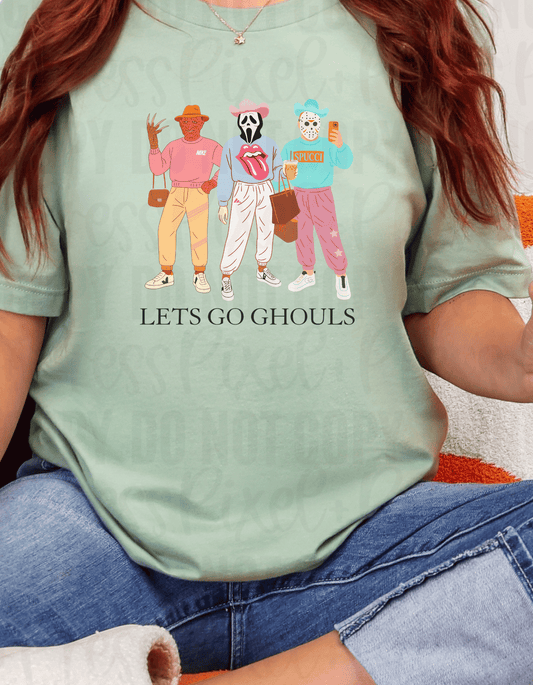 Let’s Go Ghouls Tee – Spooky Squad Edition