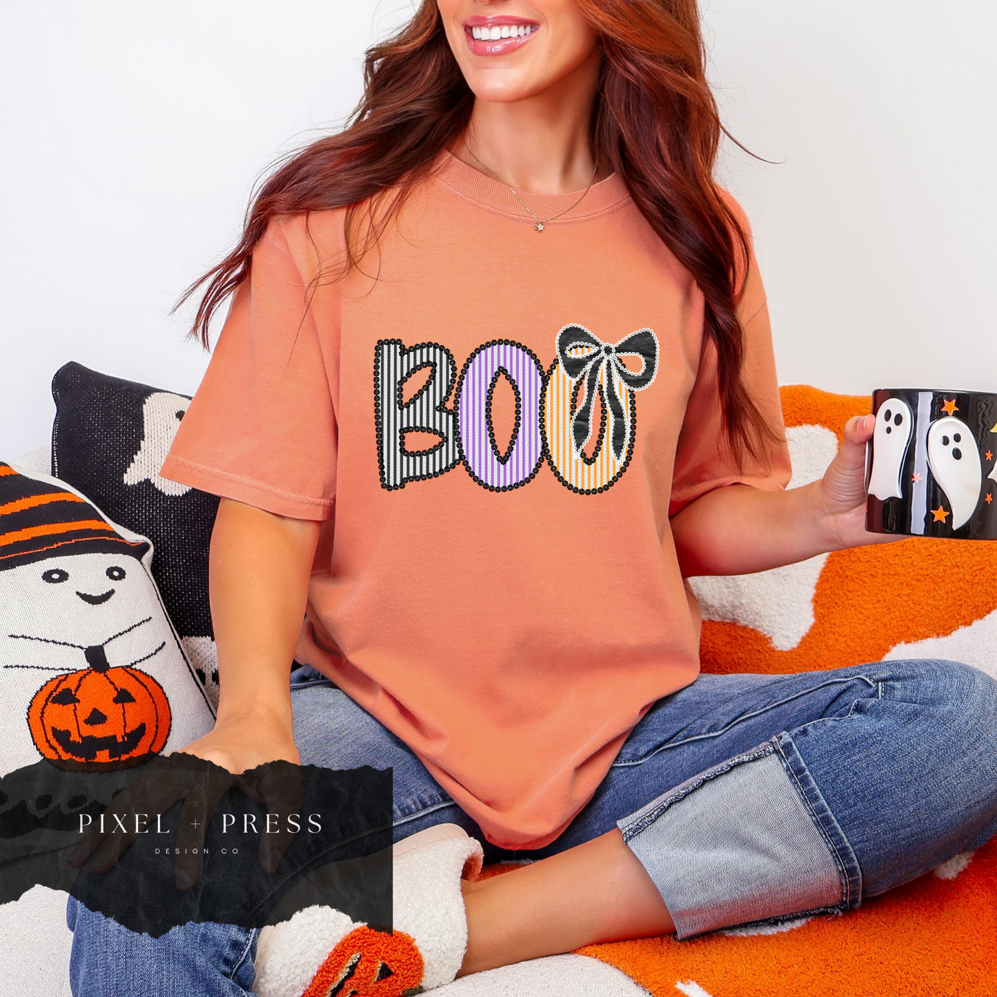 Boo-tique Style Tee- comfort colors